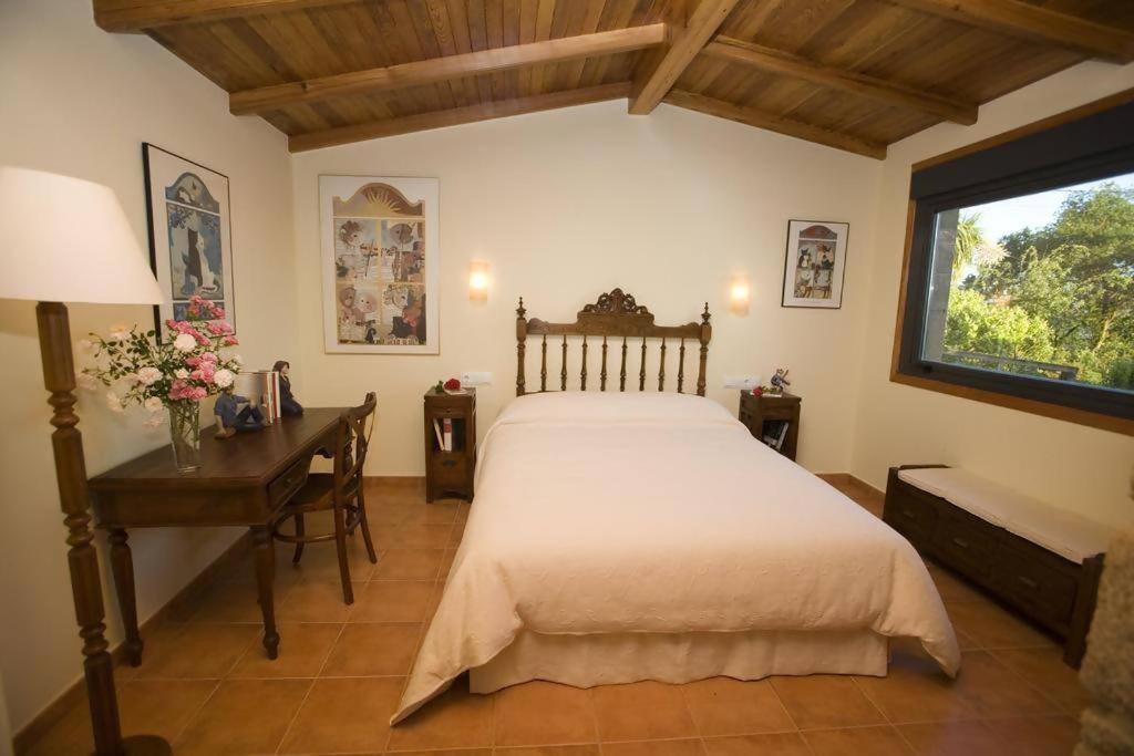 Гостевой дом Casa De Afora Casa Con Piscina Y Jacuzzi Privados Сантьяго-де-Компостела Экстерьер фото